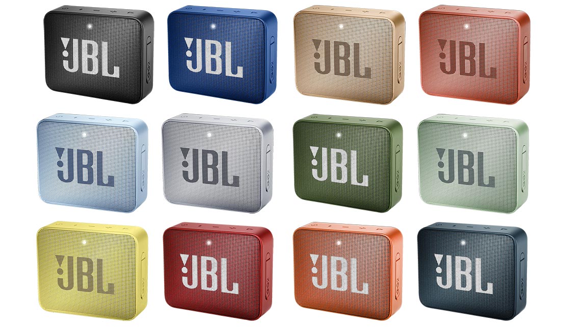 12 màu sắc loa JBL Go 2