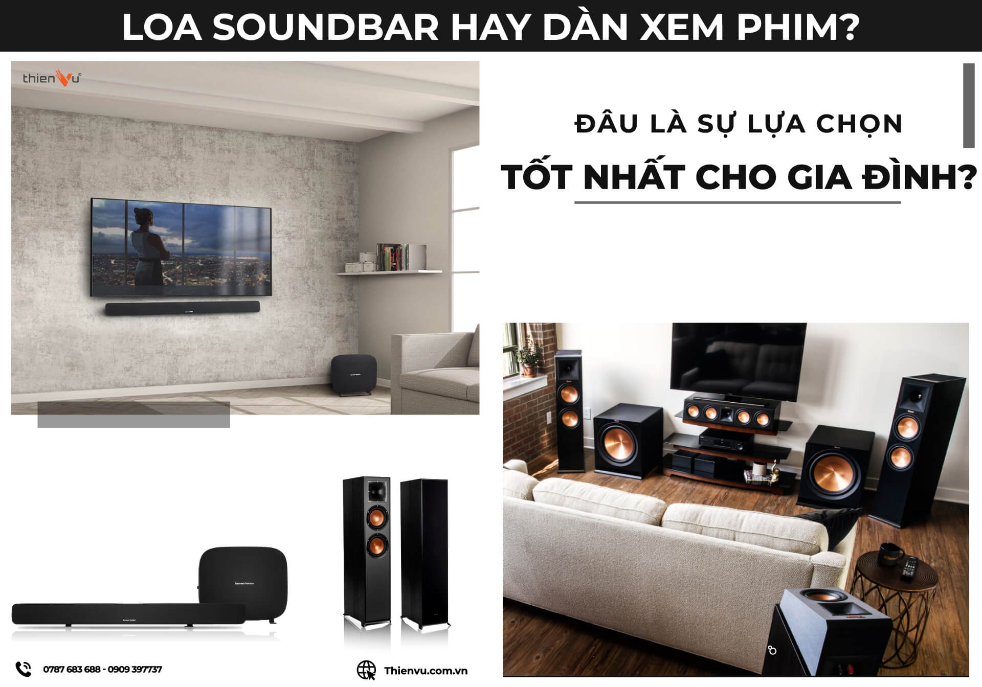 Loa Soundbar Hay Dàn Xem Phim? Đâu là Sự Lựa Chọn Tốt Nhất Cho Gia ...