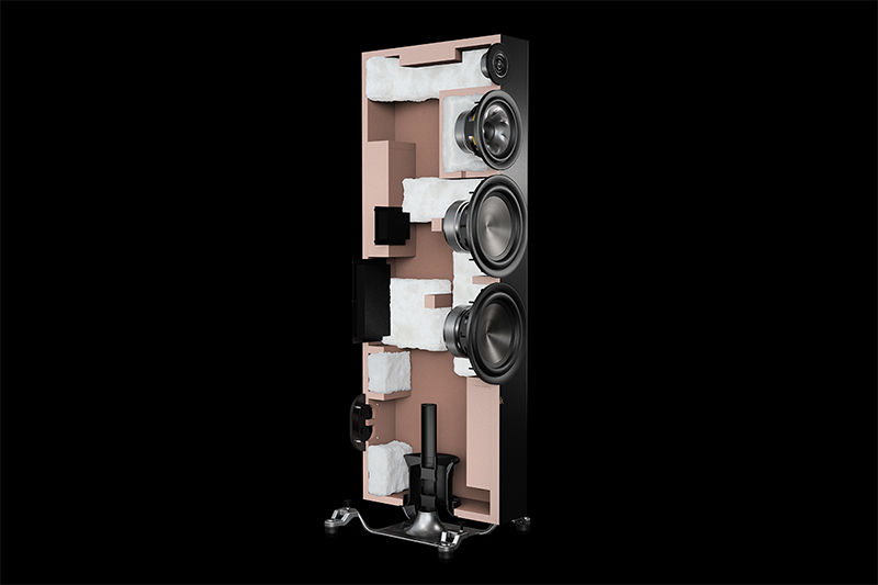 cấu tạo bên trong Loa Polk Audio Reserve 700