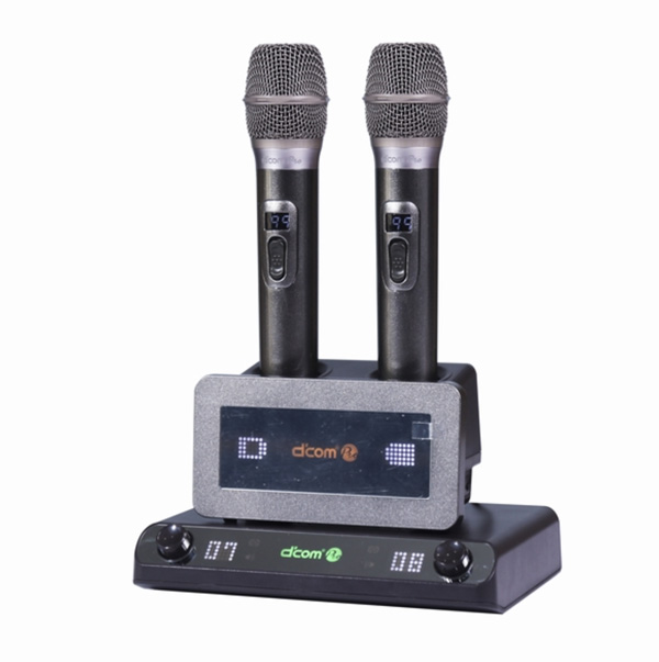 Micro karaoke cao cấp D''Com Pro ( Grey )