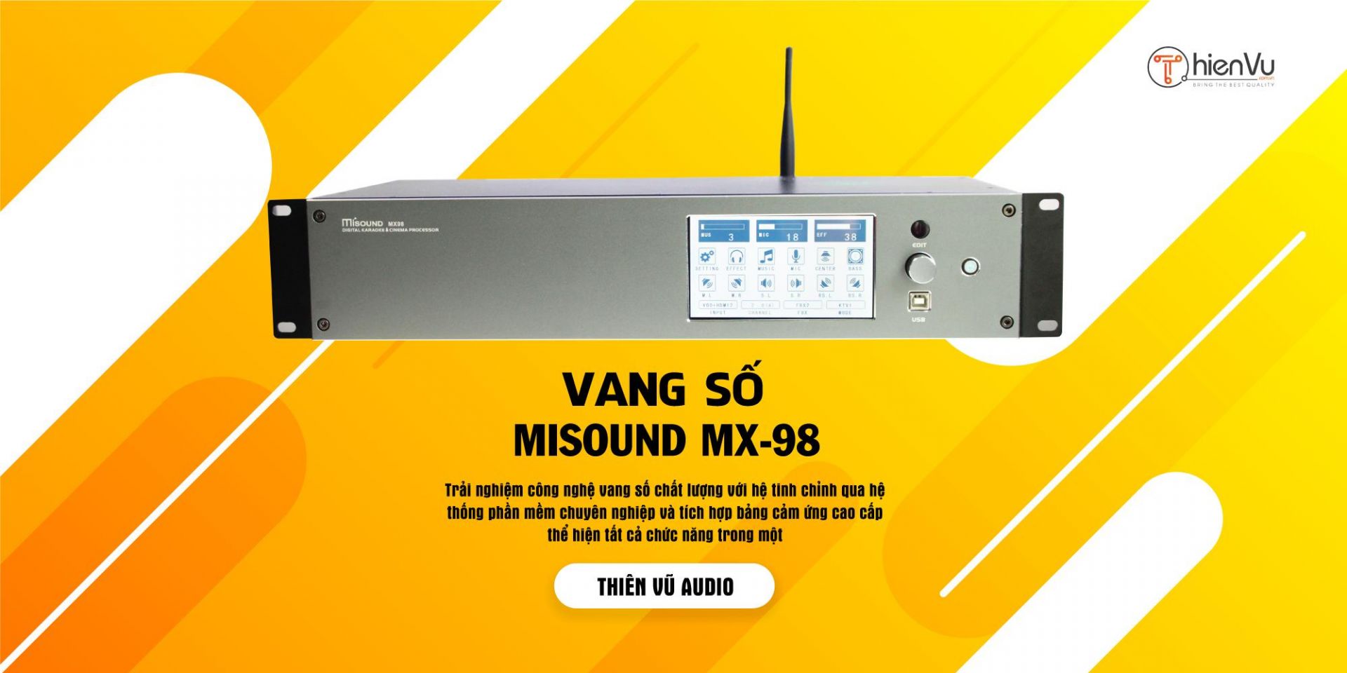 vang số karaoke misound mx 98 chuyên nghiệp