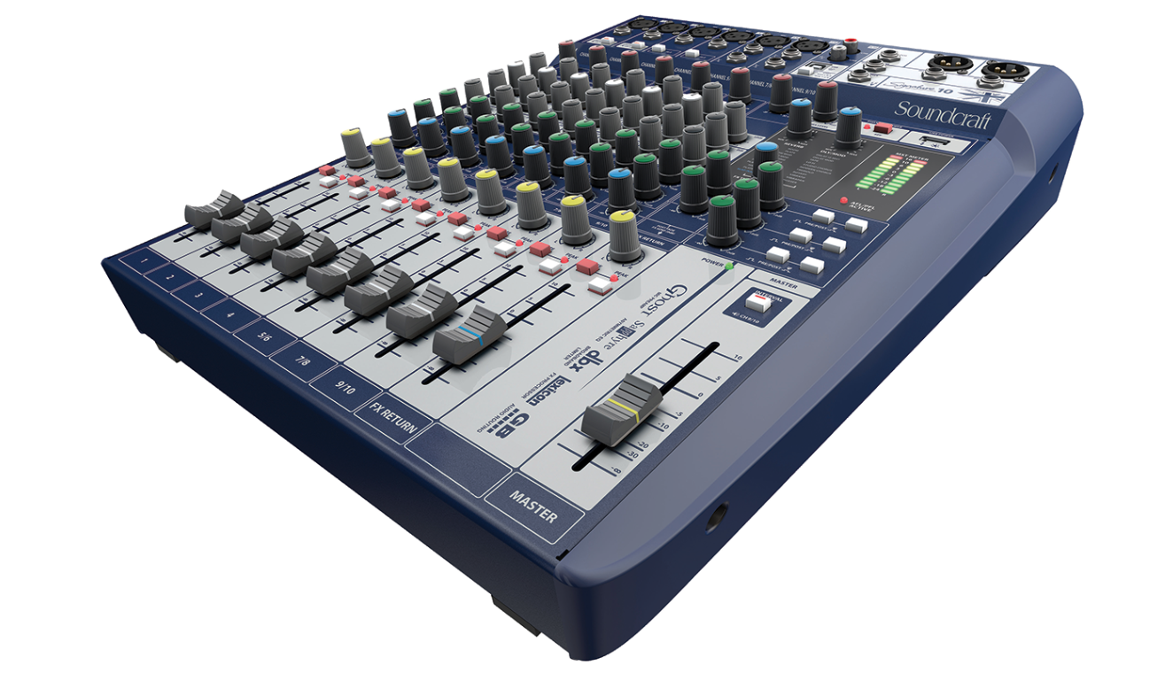 mixer soundcraft 10