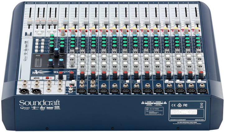 Mixer Soundcraft Signature 16