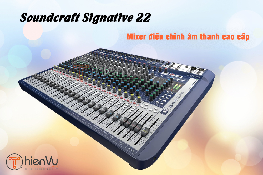 Mixer Soundcraft Signature 22 chính hãng