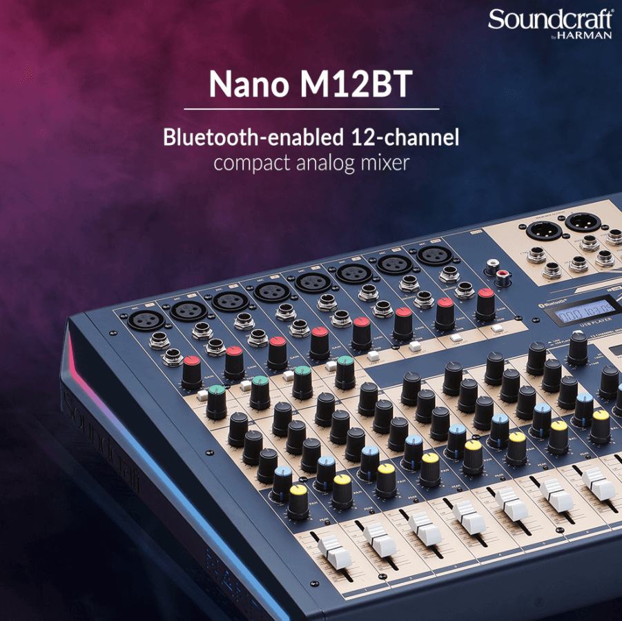 soundcraft nano m12bt moi nhat hot nhat