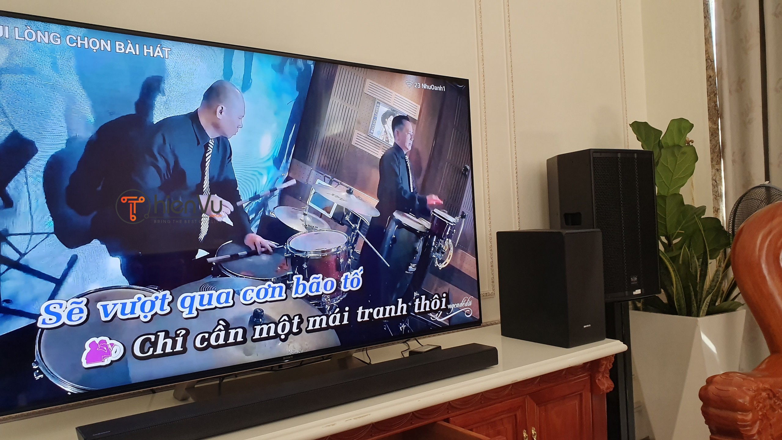 dàn âm thanh karaoke