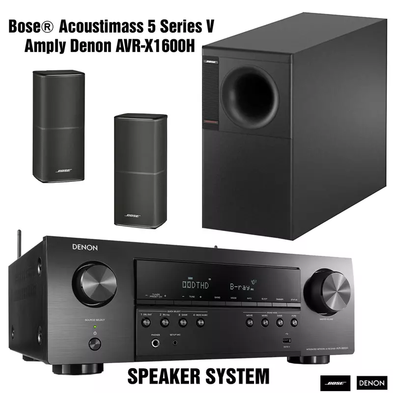 Dàn âm thanh xem phim Bose Acoustimass 5 series V 0