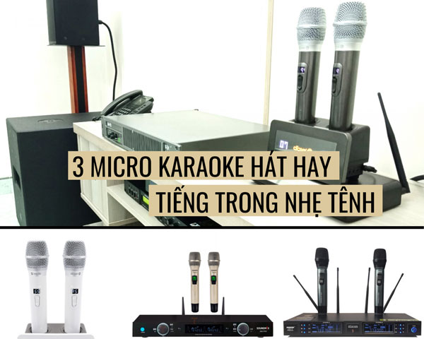 micro karaoke hát hay nhất hiện nay