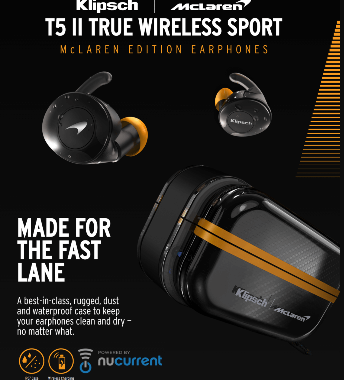 tai nghe the thao true wireless mclaren