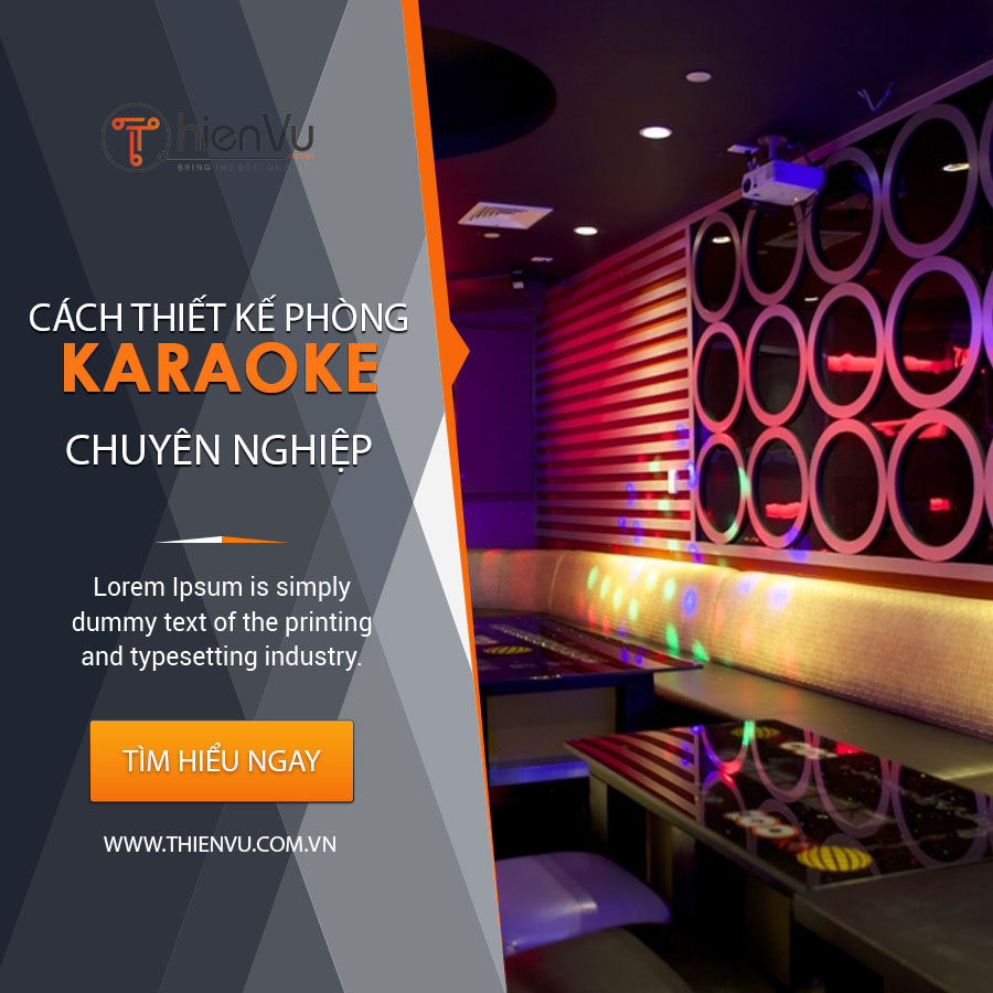 thiết kế phòng karaoke chuyên nghiệp