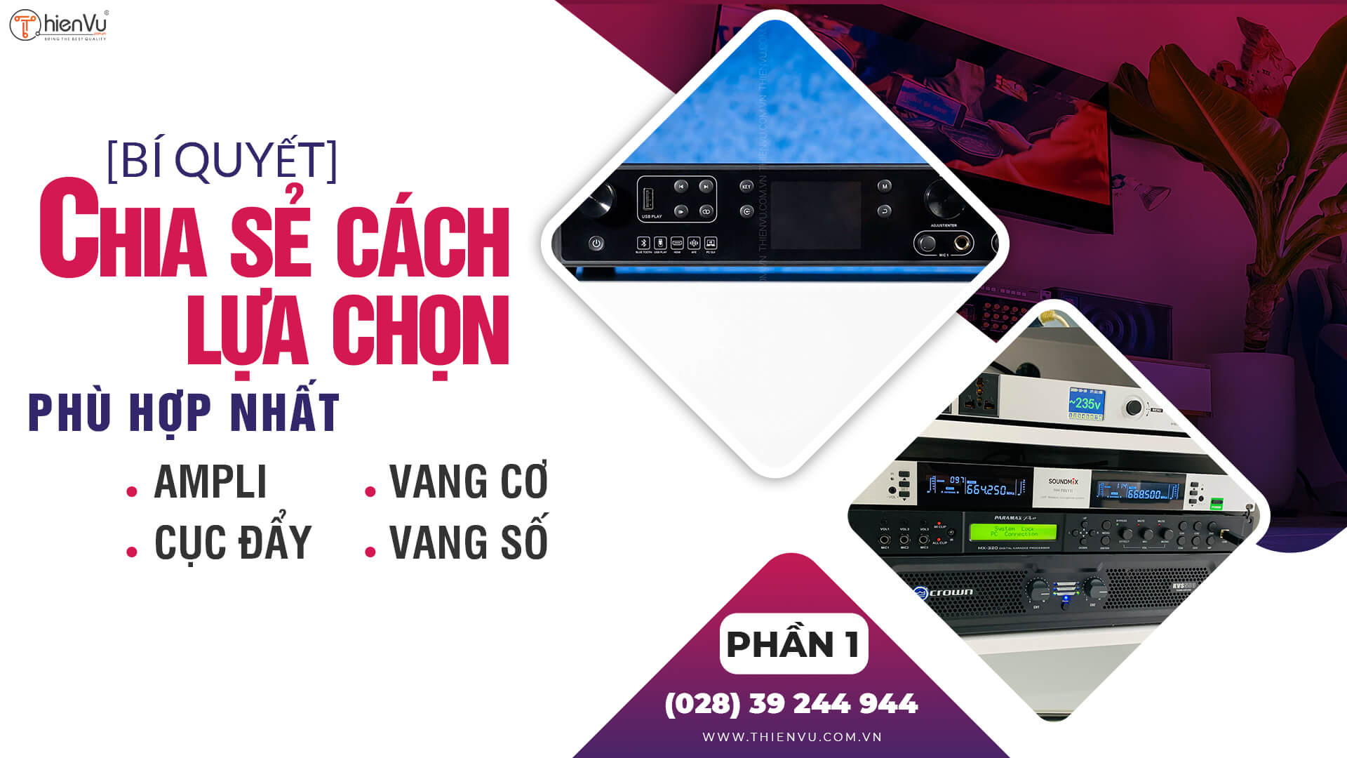 cach chon lua amply vang so vang co phu hop cho dan karaoke gia dinh