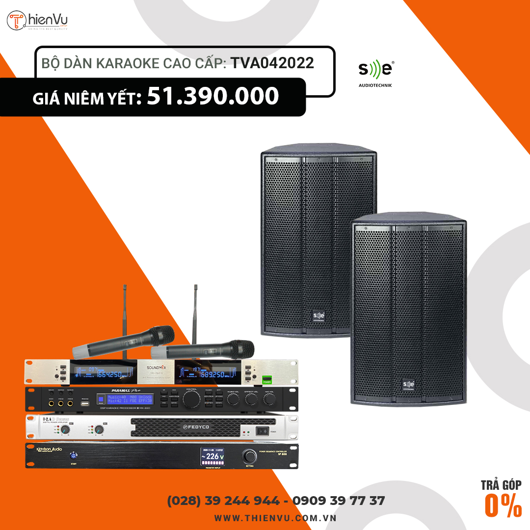 Dàn karaoke gia đình chuyên nghiệp TVA042022