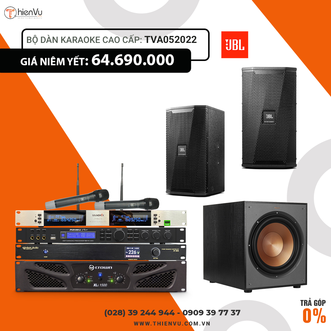 Dàn karaoke gia đình chuyên nghiệp TVA052022