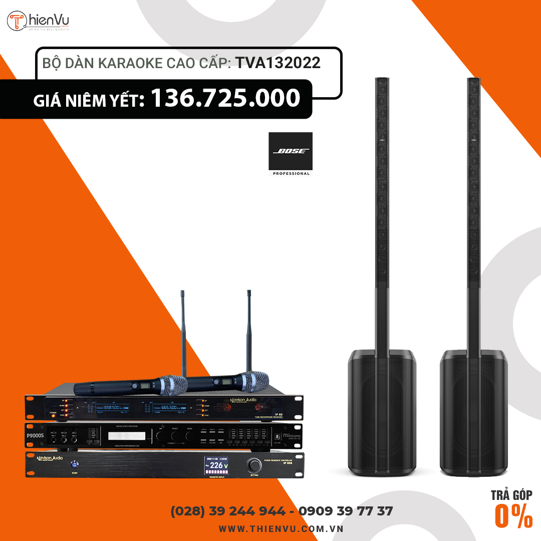 dàn karaoke gia đình cao cấp TVA132022