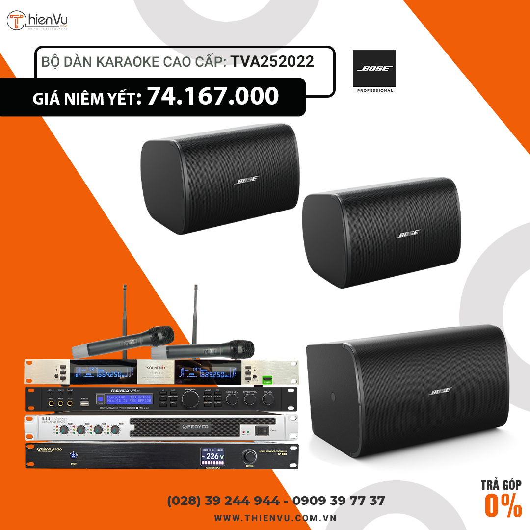 dàn karaoke gia đình chuyên nghiệp TVA252022