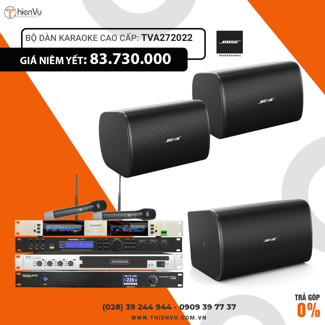 dàn karaoke gia đình cao cấp TVA272022