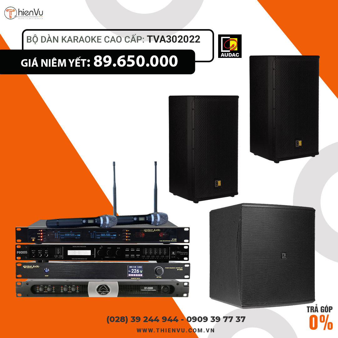 dàn karaoke gia đình cao cấp TVA302022