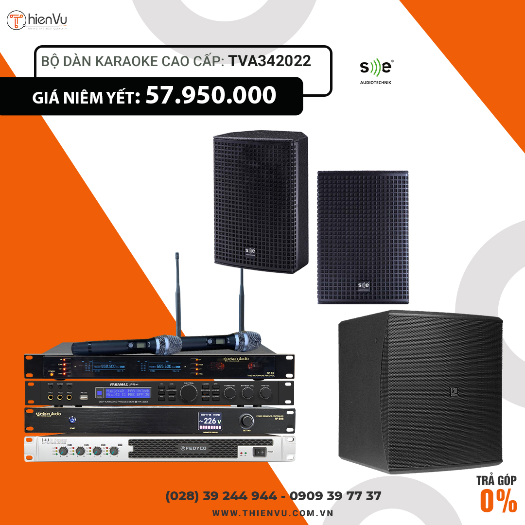 dàn karaoke gia đình chất lượng TVA342022