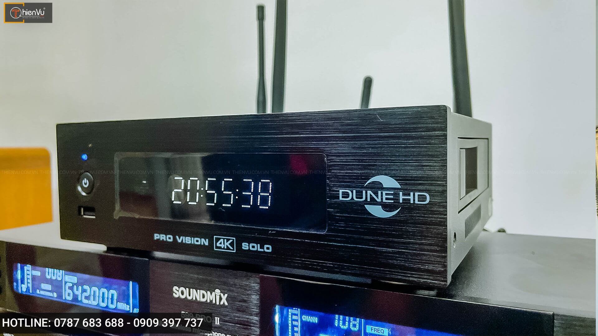 khach chon dau karaoke Dune Hd Pro Vision 4K Solo