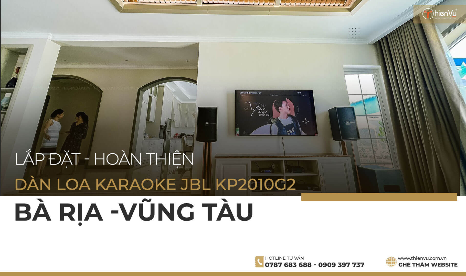 lap dat dan loa karaoke jbl tai ba ria vung tau