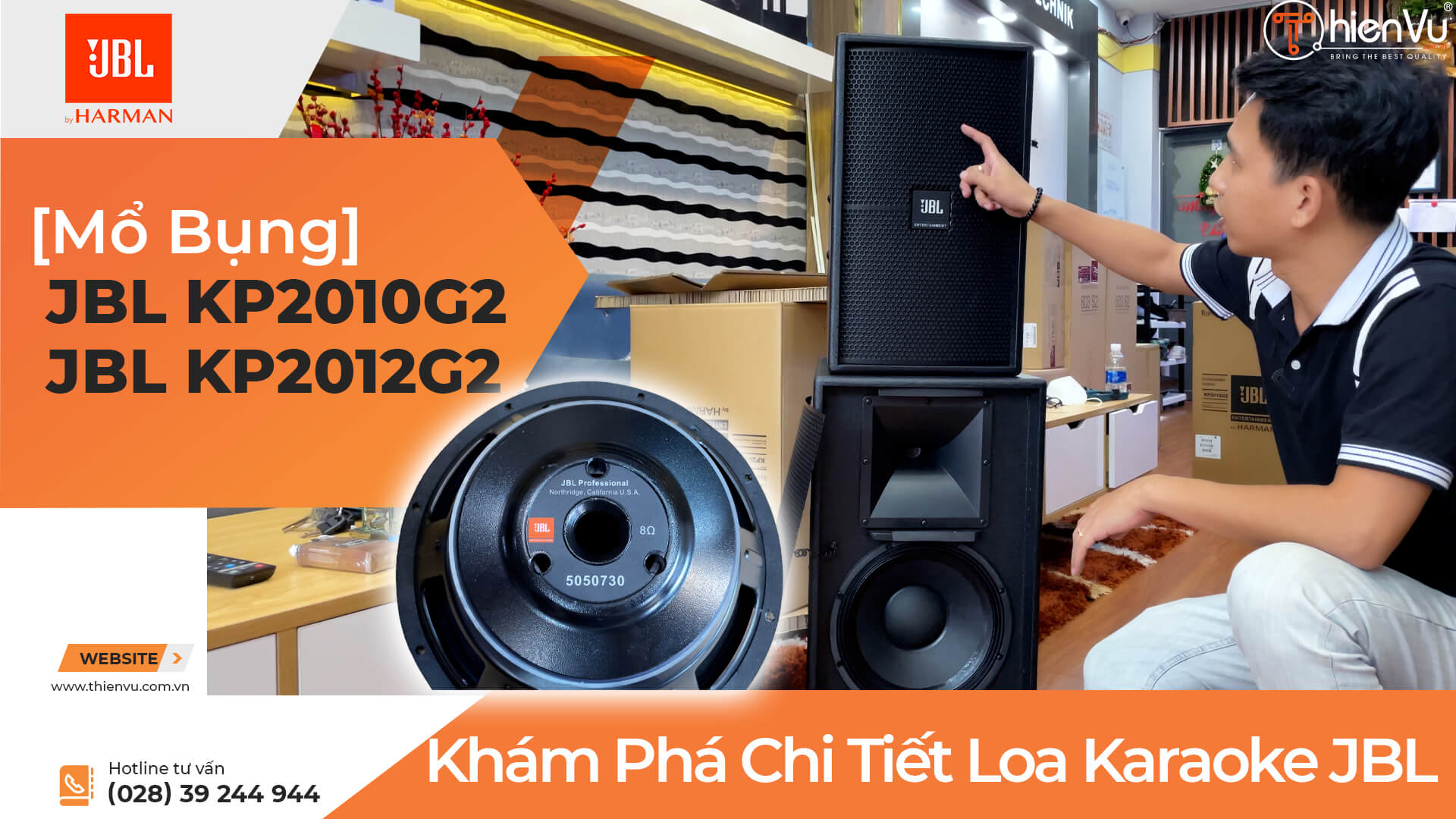 kham pha chi tiet loa JBL KP2012G2 JBL KP2010G2