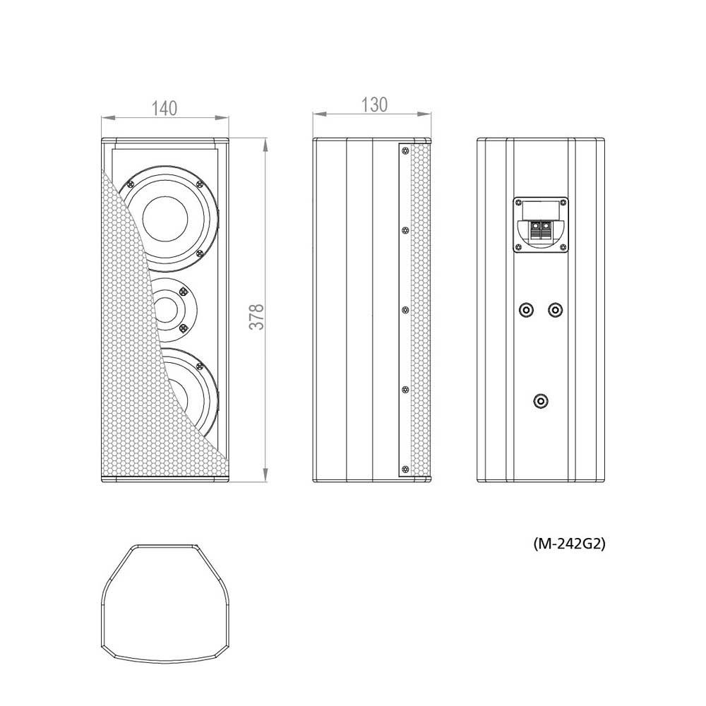 cau tao ben trong loa Se Audiotechnik SE M-242-G2