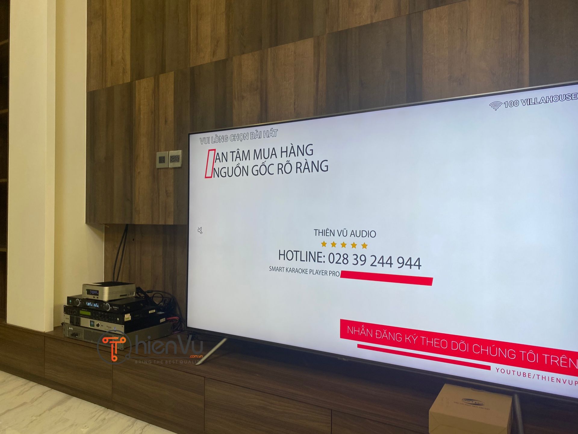 hoàn thiện bộ dàn karaoke