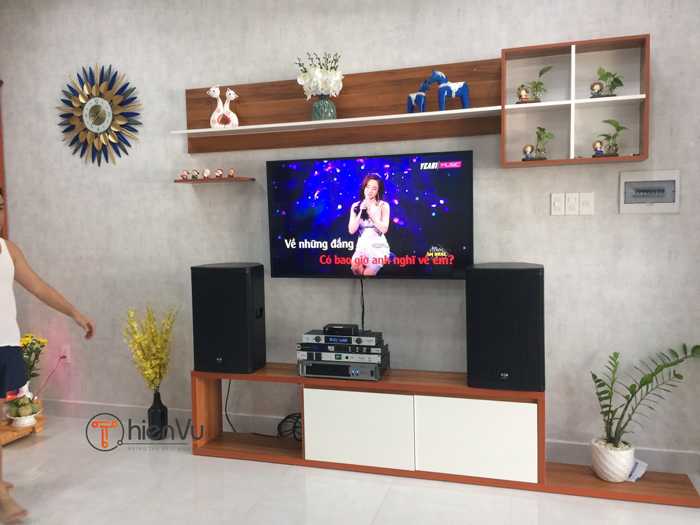 hoàn thiện bộ dàn karaoke